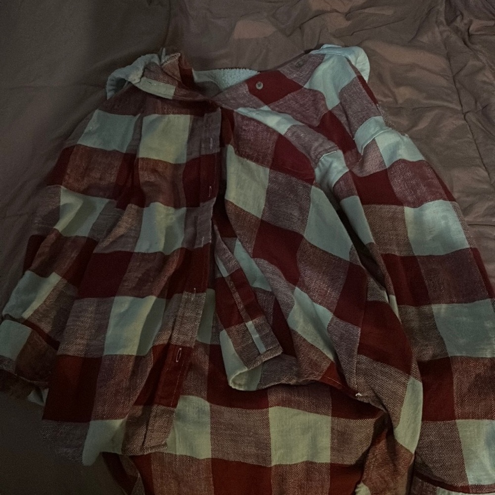 Flannel Sweatshirt
